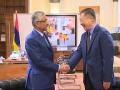 Li Li rencontre Pravind Jugnauth