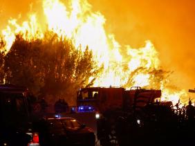 Incendie dans le Var