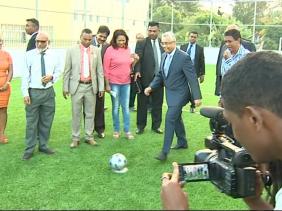 Pravind Jugnauth à Briquetterie