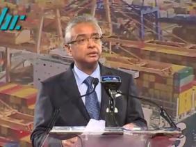Pravind Jugnauth à Mer Rouge Pravind Jugnauth à Mer Rouge